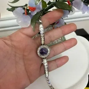 N Moore | Accessories | Vintage N Moore Crystal Watch | Poshmark display picture 2
